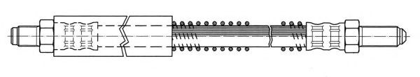 Тормозной шланг CEF 510312