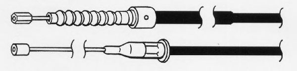 Трос, стояночная тормозная система CEF OP02180