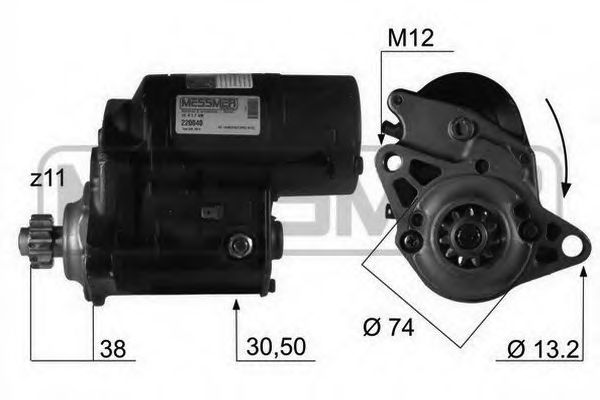 Стартер MESSMER 220040