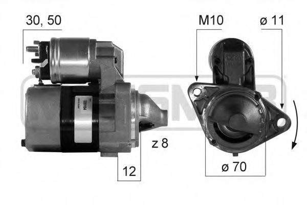 Стартер MESSMER 220154