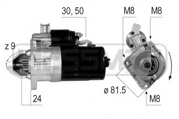 Стартер MESSMER 220165