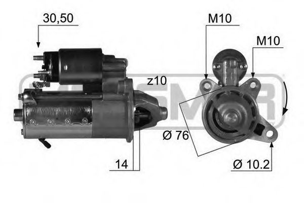 Стартер MESSMER 220414