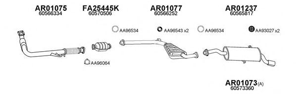 Система выпуска ОГ VENEPORTE 010038