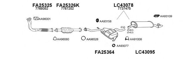 Система выпуска ОГ VENEPORTE 430003