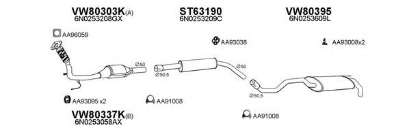 Система выпуска ОГ VENEPORTE 800325