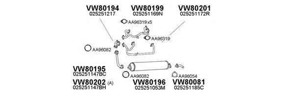 Система выпуска ОГ VENEPORTE 800553
