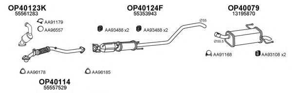Система выпуска ОГ VENEPORTE 770167