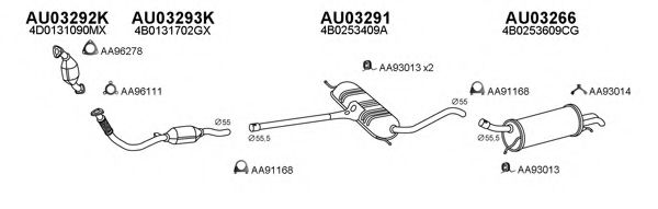 Система выпуска ОГ VENEPORTE 030208