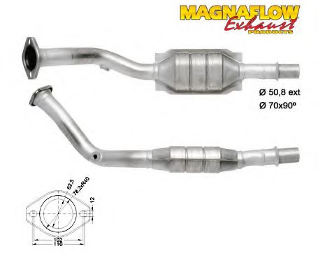 Катализатор MAGNAFLOW 86057