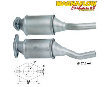 Катализатор MAGNAFLOW 81860