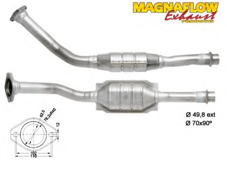 Катализатор MAGNAFLOW 80962D