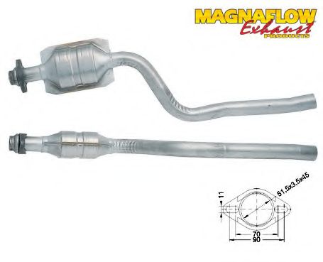 Катализатор MAGNAFLOW 80670D