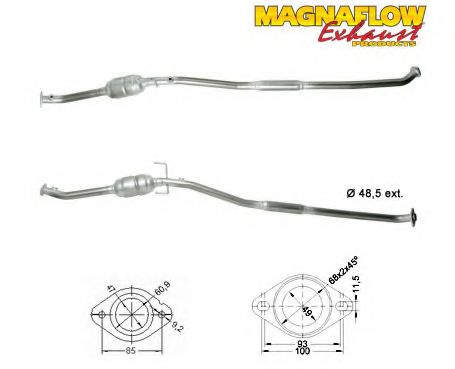 Катализатор MAGNAFLOW 78014