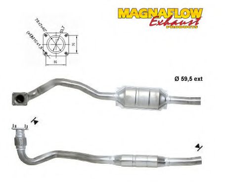 Катализатор MAGNAFLOW 72520D