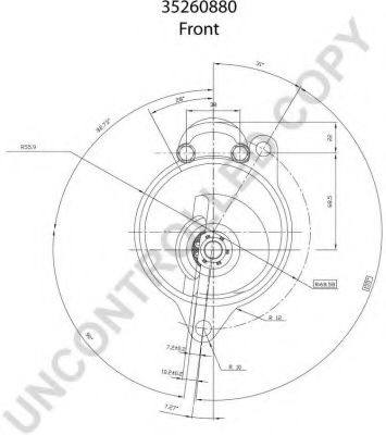 Стартер PRESTOLITE ELECTRIC 35260880