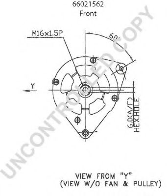 Генератор PRESTOLITE ELECTRIC 66021562