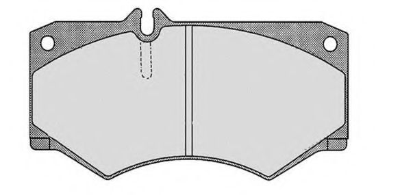 Комплект тормозных колодок, дисковый тормоз RAICAM RA.0198.1