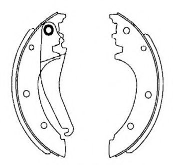 Комплект тормозных колодок RAICAM RA20300