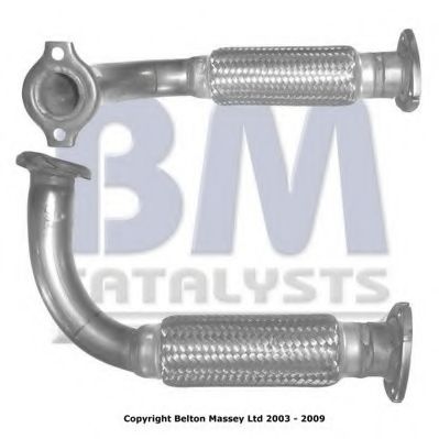 Труба выхлопного газа BM CATALYSTS BM70358
