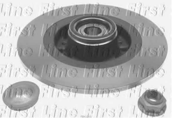 Комплект подшипника ступицы колеса FIRST LINE FBK1219
