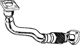 Труба выхлопного газа ASMET 03.039