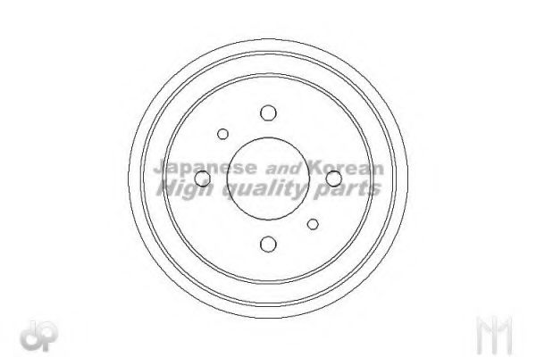 Тормозной барабан ASHUKI 1020-2101