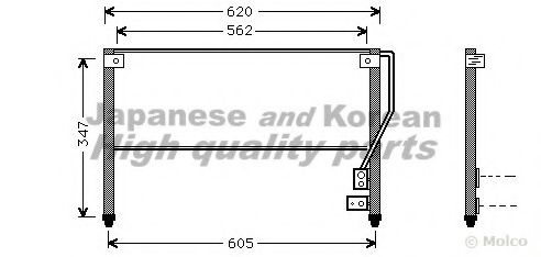 Конденсатор, кондиционер ASHUKI M559-64