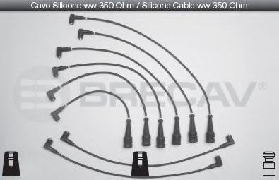 Комплект проводов зажигания BRECAV 30503