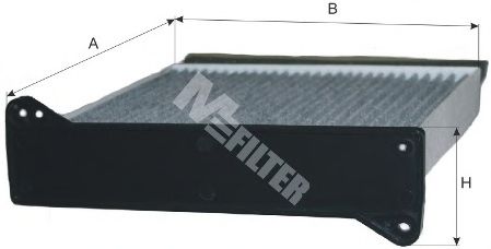 Фильтр, воздух во внутренном пространстве MFILTER K 9028C