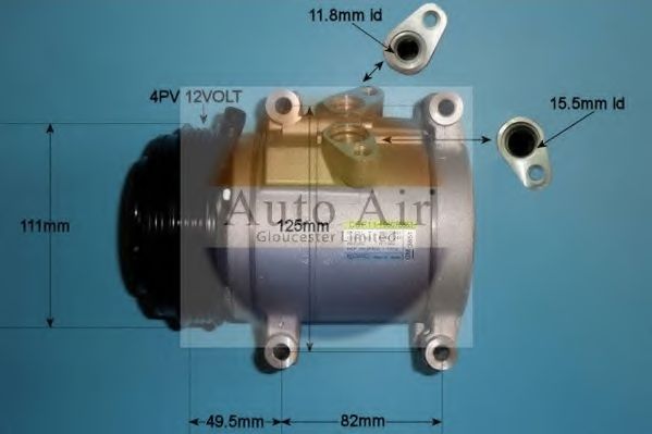 Компрессор, кондиционер AUTO AIR GLOUCESTER 14-0189