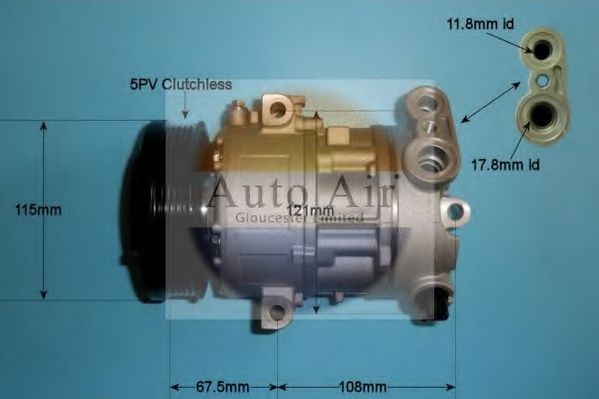 Компрессор, кондиционер AUTO AIR GLOUCESTER 14-1446P