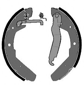 Комплект тормозных колодок VEMA 84397