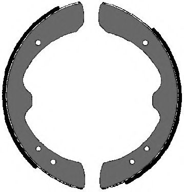 Комплект тормозных колодок VEMA 84512