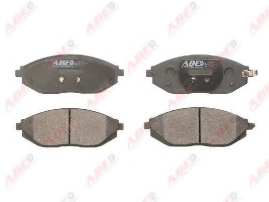 Комплект тормозных колодок, дисковый тормоз ABE C10024ABE
