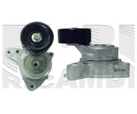 Натяжитель ремня, клиновой зубча KM International FI18570