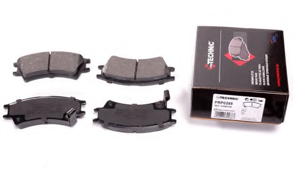 Комплект тормозных колодок, дисковый тормоз PROTECHNIC PRP0288