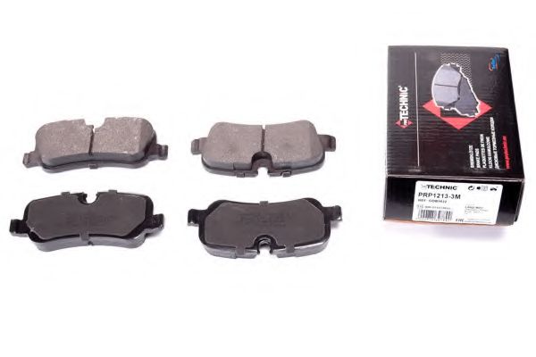Комплект тормозных колодок, дисковый тормоз PROTECHNIC PRP1213-3M