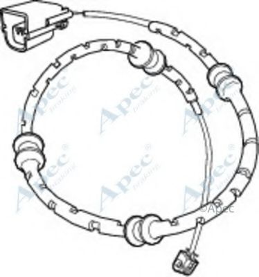 Указатель износа, накладка тормозной колодки APEC braking WIR5277