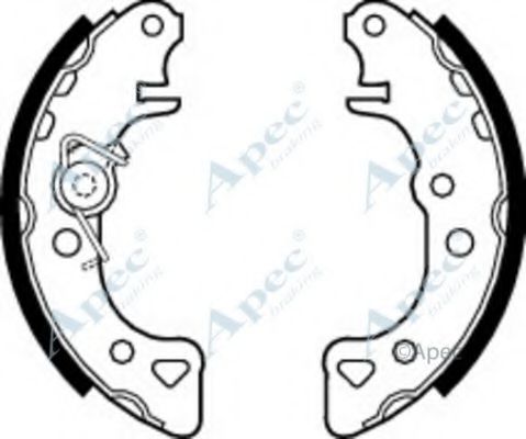 Тормозные колодки APEC braking SHU403