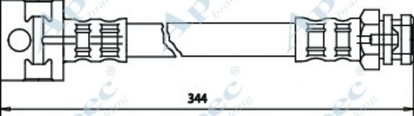 Тормозной шланг APEC braking HOS3201