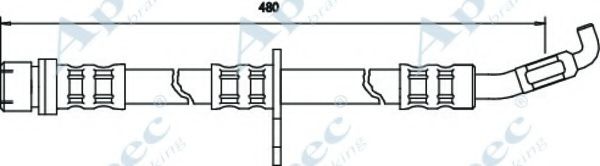 Тормозной шланг PAGID 70419