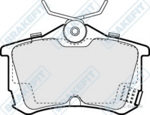 Комплект тормозных колодок, дисковый тормоз APEC braking PD3041