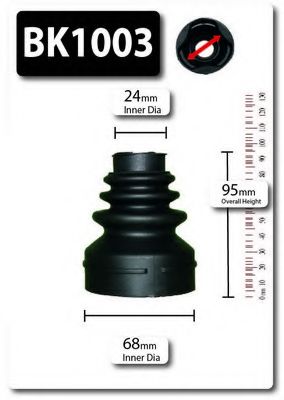 Комплект пылника, приводной вал SHAFTEC BK1003