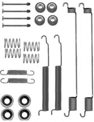 Комплектующие, тормозная колодка HELLA PAGID 8DZ 355 200-781