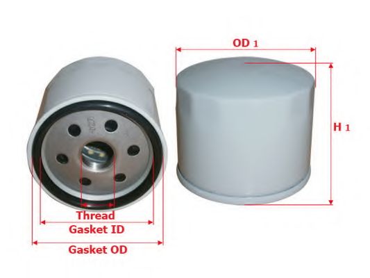 Масляный фильтр SAKURA  Automotive C-16260