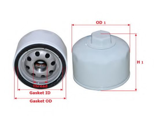 Масляный фильтр SAKURA  Automotive C-25171