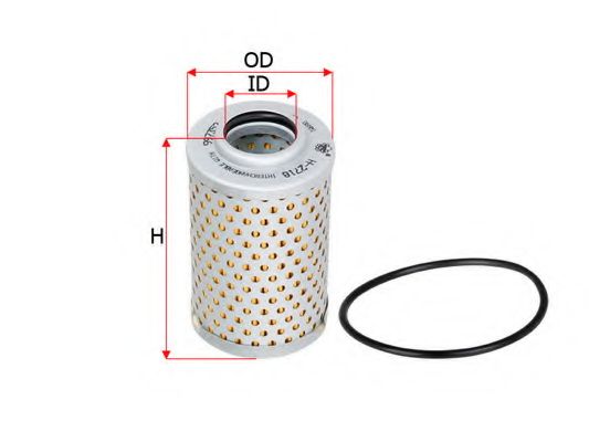 Фильтр, Гидравлическая система привода рабочего оборудования SAKURA  Automotive H-2718