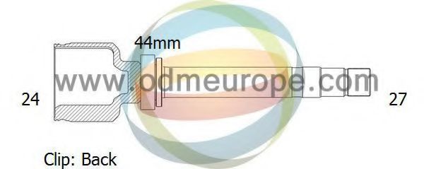 Шарнирный комплект, приводной вал ODM-MULTIPARTS 14-346061