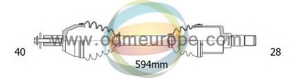 Приводной вал ODM-MULTIPARTS 18-011870