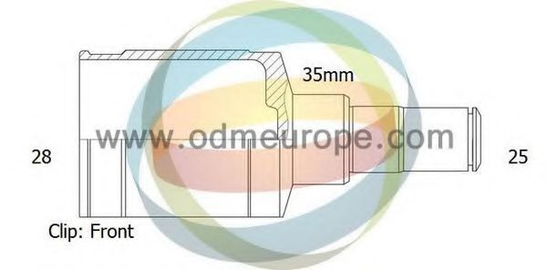 Шарнирный комплект, приводной вал ODM-MULTIPARTS 14-236096